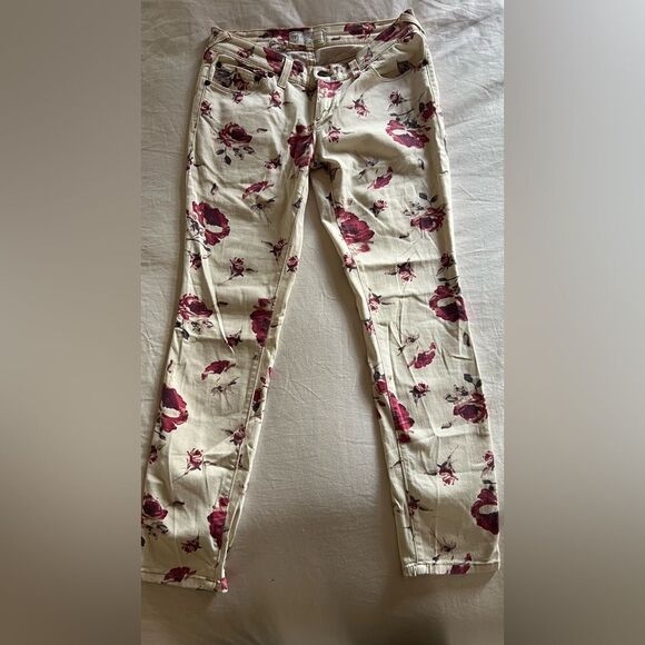 Free People Floral Women's Jeans - Picture 6 of 11